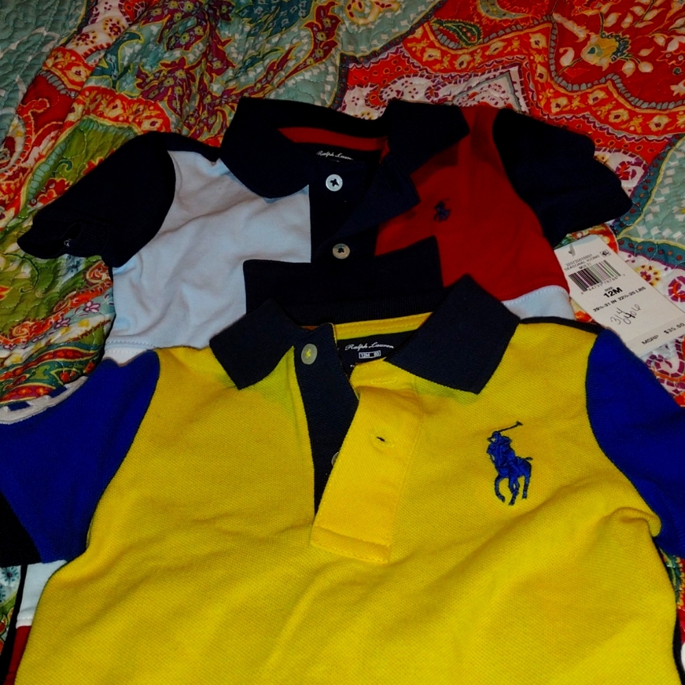 Infant polo shirts